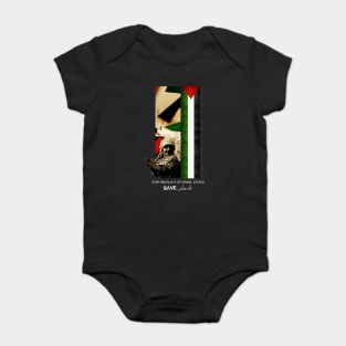 Save Palestine - free palestine Baby Bodysuit